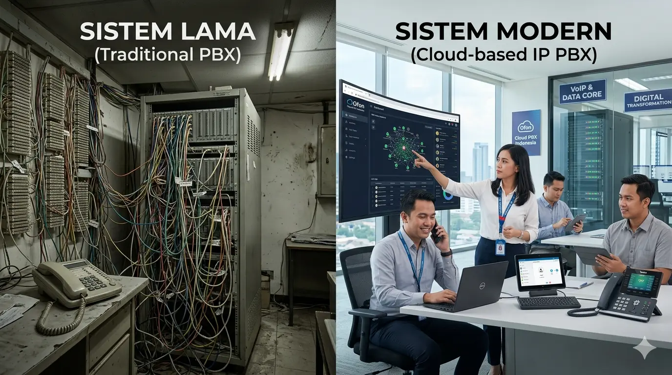 IP PBX vs Traditional PBX Mengapa Bisnis Modern Harus Upgrade