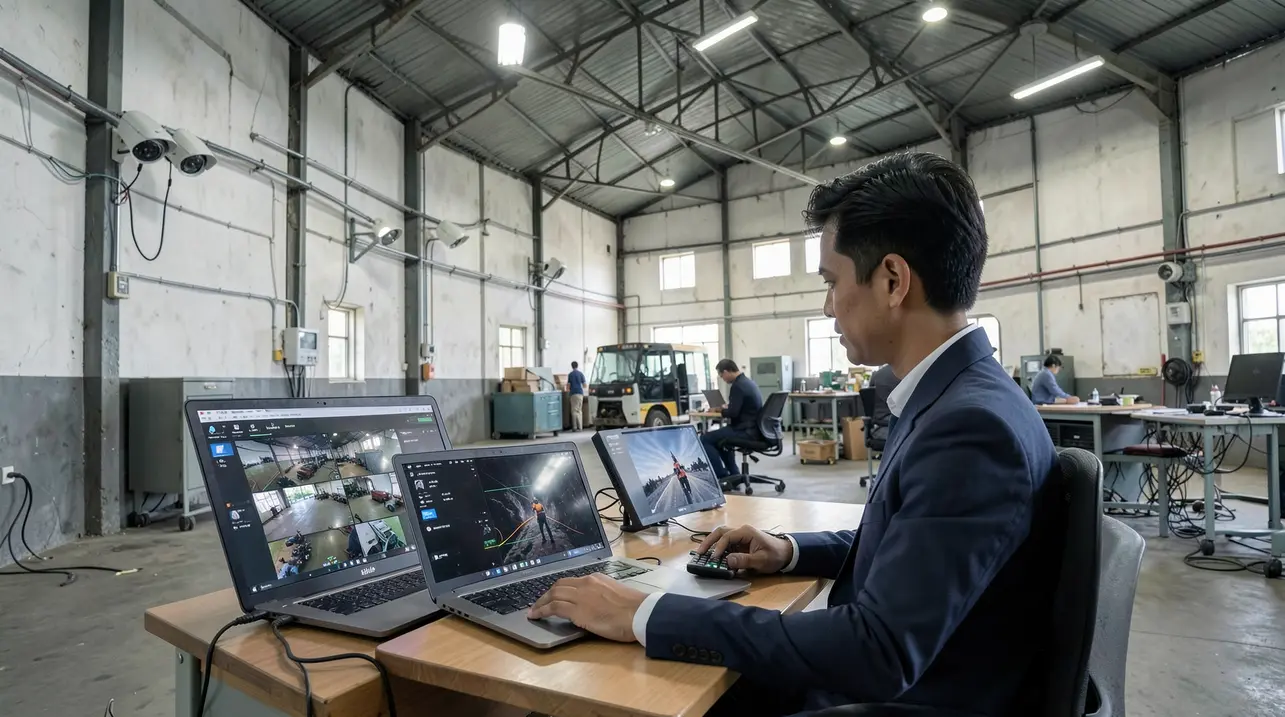 Jasa pasang cctv online di jepara untuk gudang
