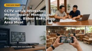 CCTV untuk Workshop Mebel Jepara: Mengawasi Produksi, Bahan Baku, dan Area Muat | RajaPantau