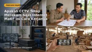 Apakah CCTV Tetap Merekam Saat Internet Mati? Ini Cara Kerjanya | RajaPantau