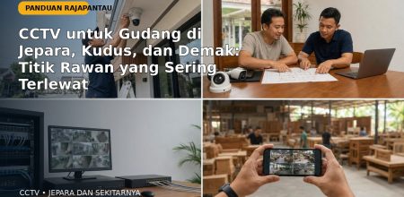 CCTV untuk Gudang di Jepara, Kudus, dan Demak: Titik Rawan yang Sering Terlewat | RajaPantau
