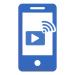 Mobile phone icon Rajapantau